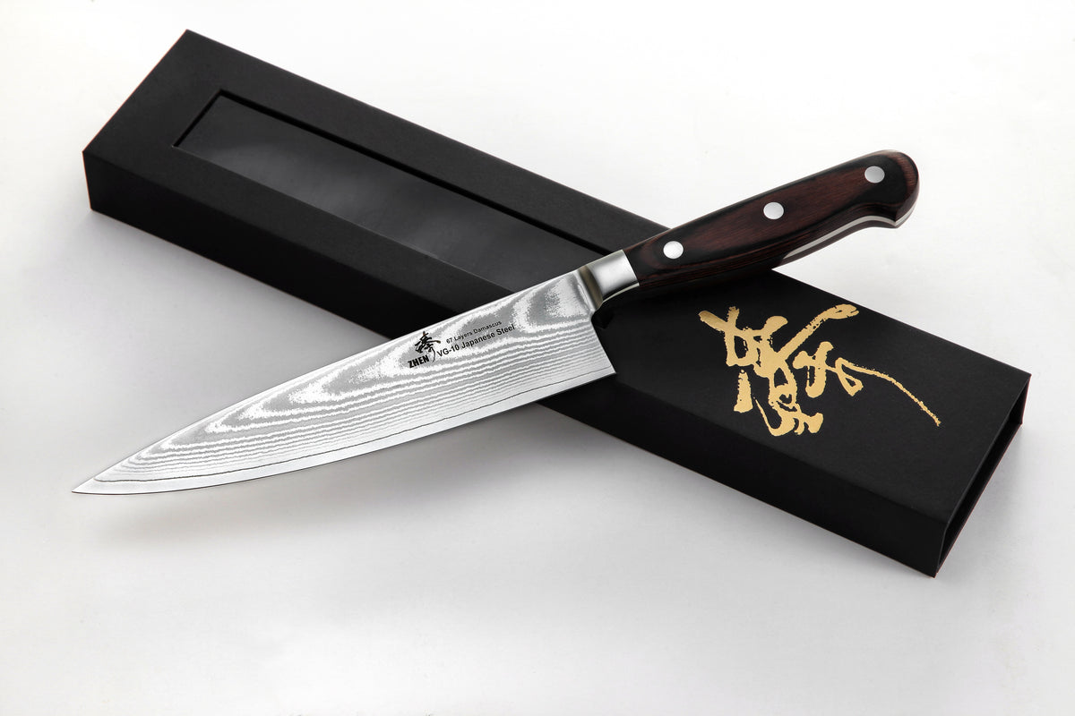 VG-10 67-Layer Damascus Chef Knife 8-inch – ZHEN Premium Knife