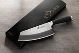 (BUY ONE GET ONE FREE) 3-Layer Forged Vegetable Cleaver 7-inch, TPR + Heavy-Duty Cleaver 8-inch, OAK